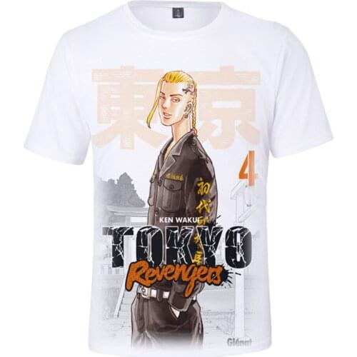Tokyo Revengers T-Shirts Anime Manga 3D Print Fashion Streetwear Men Women Harajuku Short Sleeve T Shirt Kids Chidren Tees Tops