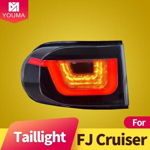 Taillight Assembly for Toyota FJ Cruiser 2007-2015 LED Running Light LED Brake Light LED Turn Signal
