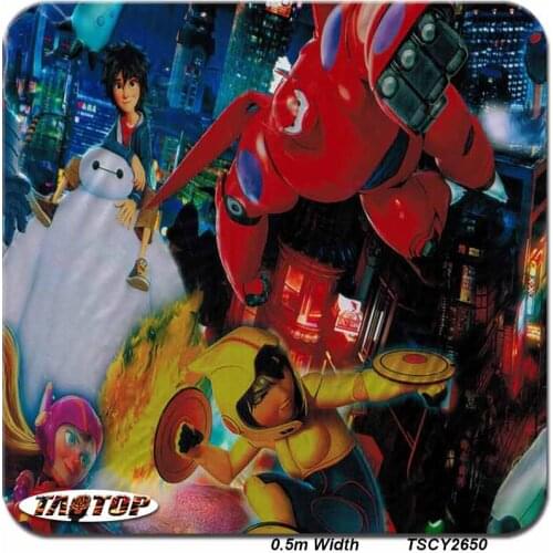 ITAATOP TSCY2650 Cartoon Pattern 0.5M * 20M Hydrographic Printed Film PVA Water Transfer Printing Film