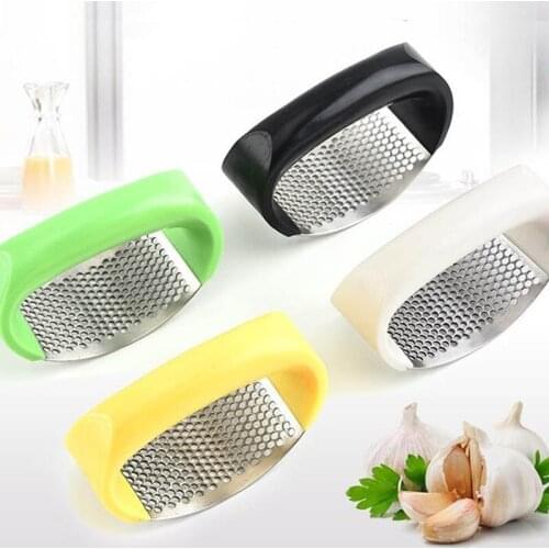 Stainless Steel Garlic Press Manual Garlic Chopper Crusher Ginger Press Kitchen Accessories Vegetable Tools garlic grinder