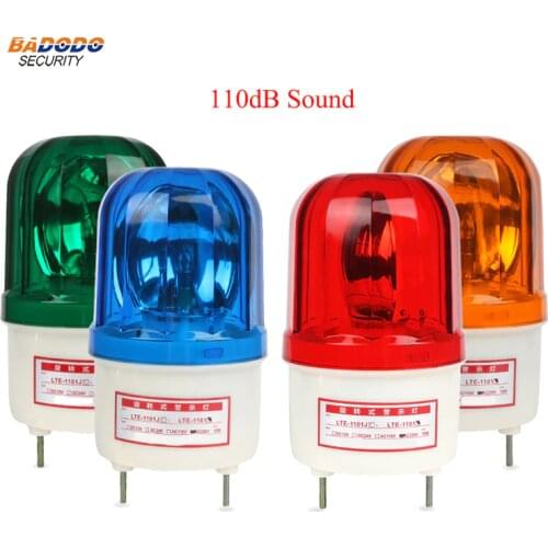 Alarm light lamp for Sliding Gate opener / Siren for Automatic Swing Gate Operator alarm lamp with 110db sound light siren