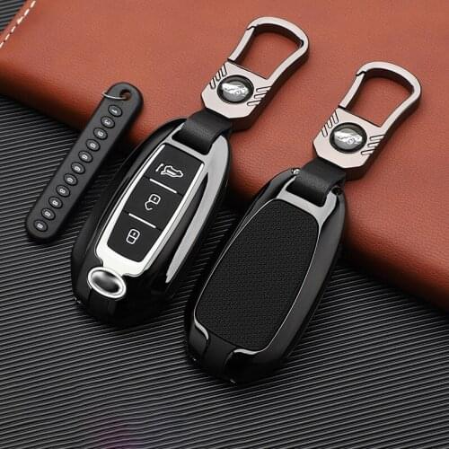 Zinc Alloy Silicone Key Case for Infiniti QX50 /qx60 New 20- 21 Car Key Case Metal Shell Buckle Car Key Protection Accessories