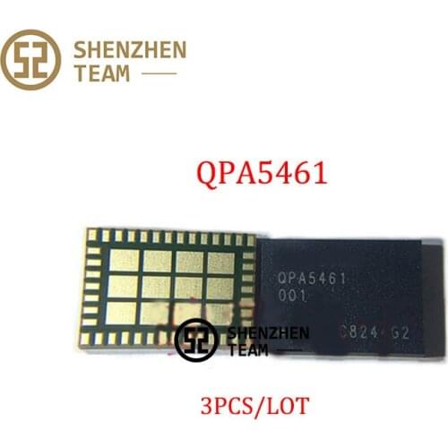 SZteam 3Pcs/Lot New IFIC QPA5461 For RF IC Motorola Z3Play Integrated Circuits BGA Chip Replacement Parts Repairs