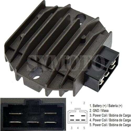 Motorcycle Voltage Regulator Rectifier For Suzuki XF650 Freewind 1997 - 2007 DR650 1996-2012 XJR400 1993-2007 XJ600 1997-2003