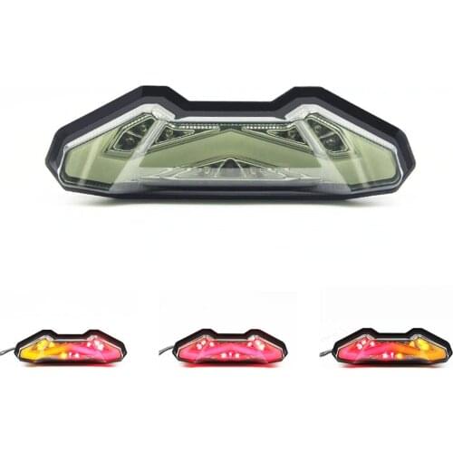 12V Motorcycle Tail Brake Light Turn Signal Lamp Flasher Indicators Blinker Fit For YAMAHA FZ09 FJ09 MT-10 Tracer 900
