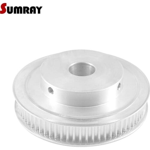 SUMRAY 5M 70T Timing Pulley 12/14/15/20/25mm Bore CNC Belt Pulley 16mm Width Synchronous Pulley Wheel for Engraving Machine