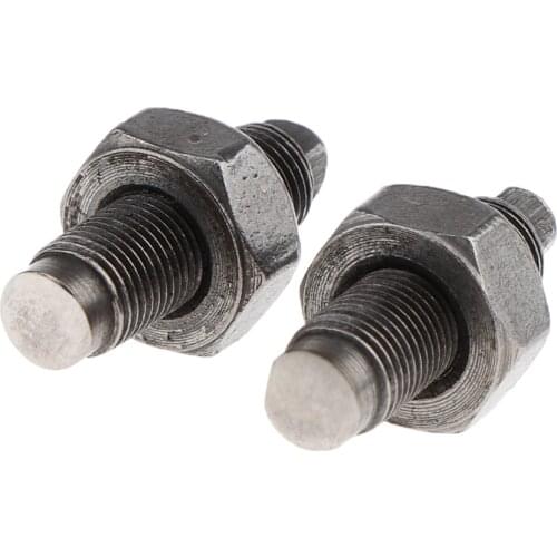 2x ATV Engine Valve Adjusting Screw Set for 50-125cc ATV QUAD Aluminum Alloy