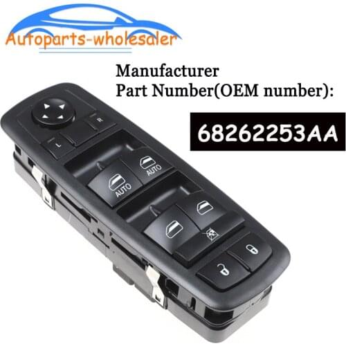 Car accessories 68262253AA For D odge Charger 2017 2018 Chrysler 300 2016 2017 Driver Side Electric Power Master Window Switch