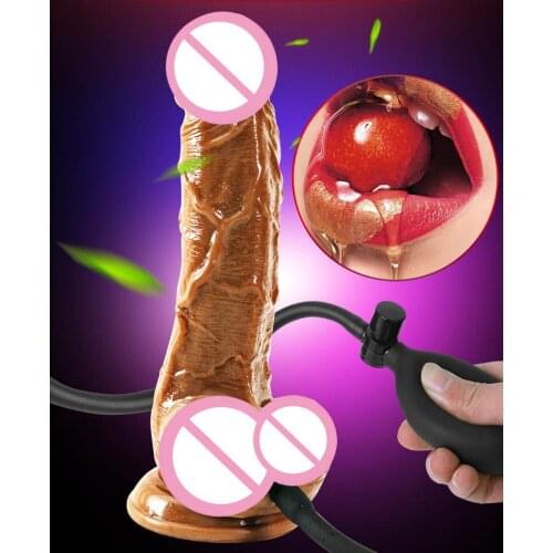 Horse Big Dildo Enlargement Inflatable Stimulation Huge Penis Pumps For Women G Spot Sex Toys Women Masturbation Sex Shop