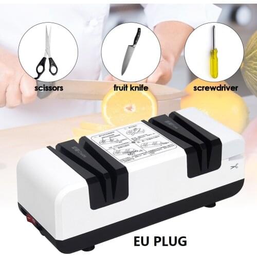Quick Knife Sharpener Household Electric Kitchen Knife Cutter Sharpener Stone Magic Kitchen Automatic Knife Sharpener EU