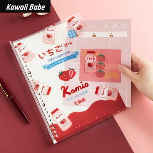 Cuaderno A5 B5 Binder Diary Cute Notebooks JournalsOffice Accessories Agenda Planner 2021 School Supplies Notepads Stationery