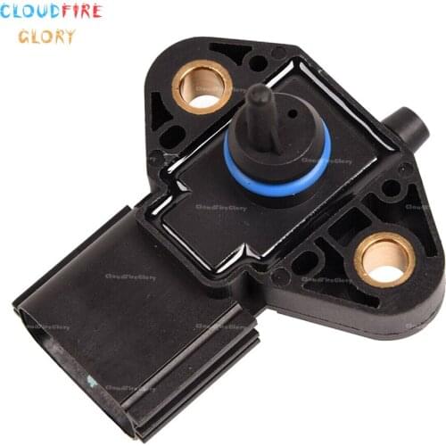 CloudFireGlory Fuel Injection Rail Pressure Sensor For Ford Mustang 2007-2014 For Lincoln MKZ 2013-2014 For Mercury 3F2E9G756AA