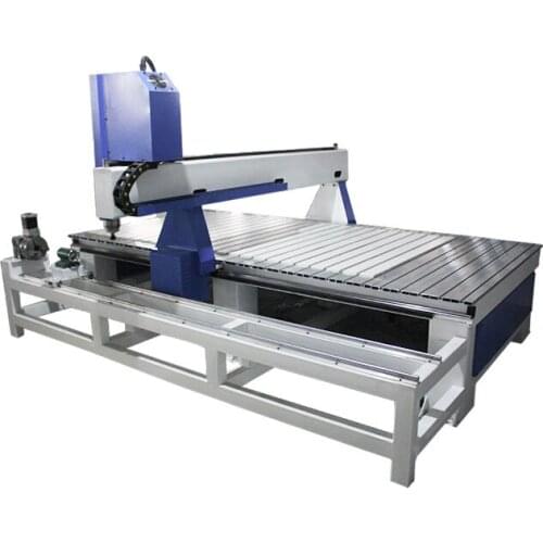 Songli 1325 3.2kw CNC woodworking machinery with Outer Span rotary axis, Increasing the travel of Z Axis by 400 mm