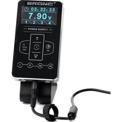 HUMMINGBIRD BRONC 3A Touch Screen Quality Digital LCD Makeup Dual Tattoo Power supply TPN-34 For tattoo machine gun pen