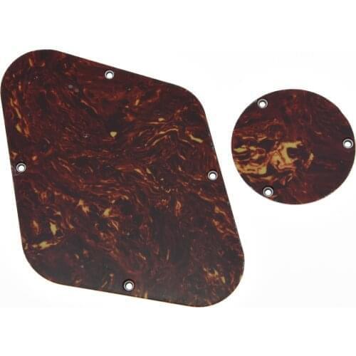 KAISH Vintage Tortoise LP Control & Cavity Cover For Epi LP Made in China