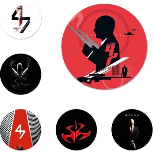 Movie agent 47 hitman logo poster Kitchen Home Decor Refrigerator Magnetic Stickers Opener Beer Coke