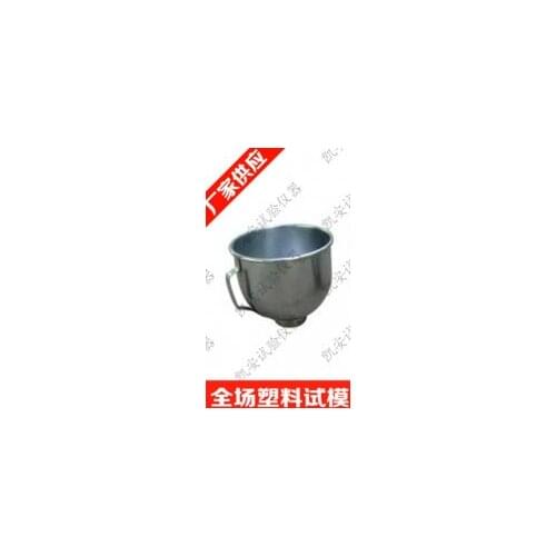 JJ-5 planetary cement mortar mixer accessories, cement mortar mixing pot, sand feeding plastic funnel