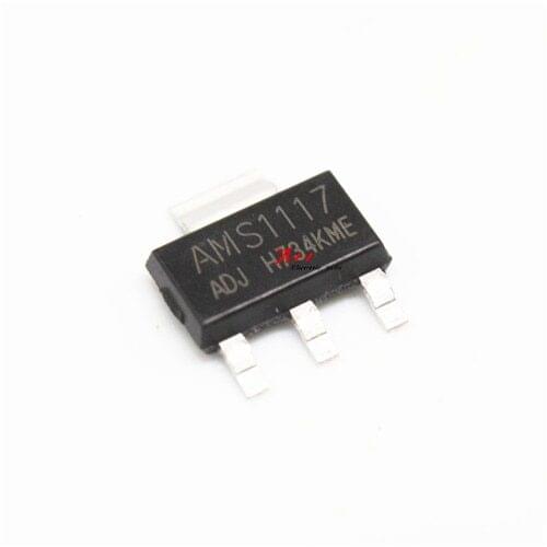 20PCS AMS1117-ADJ AMS1117 Adjustable voltage SOT-223 voltage Regulator Chip