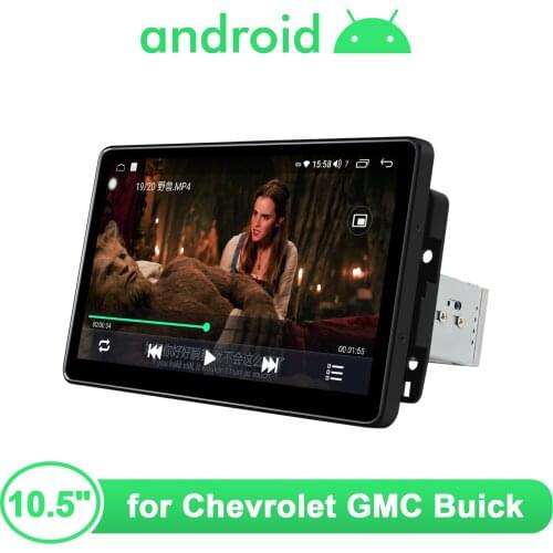 NEW 10.5 Inch Car Radio Bluetooth With GPS And Rear Camera 1920*1080 IPS Android 10.0 Head Unit System For Chevrolet GMC Buick
