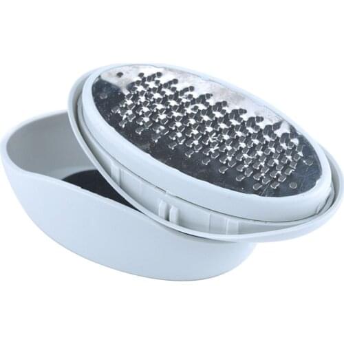 Oval Egg Shaped Pedicure File for Foot Care, Callus Cuticle Remover for Home Use