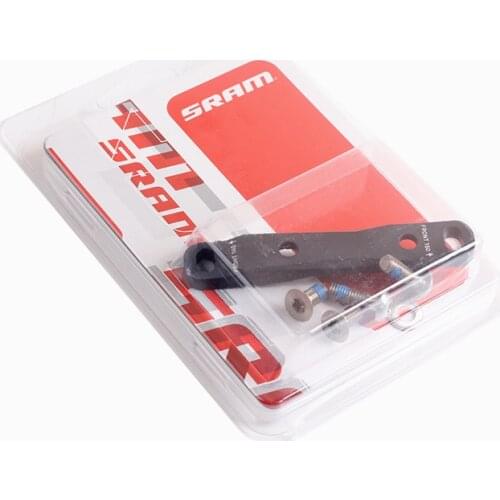 SRAM Road Bike Flat Mount 34mm Hydraulic Disc Brake Adapter Bracket Front 0F/20F Fits 140/160mm