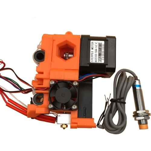 Reprap Prusa i3 mk2 extruder full kit, with hotend, X carriage, P.I.N.D.A. probe PLA printed parts