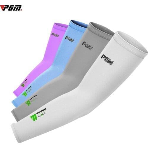 PGM Golf sleeves Brand new badminton bicycle running finshing sleeve men women ice silk driving multicolor Polyester Lycra new