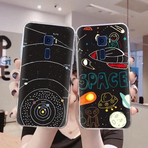 For Woman Cover Phone Case For Asus Zenfone 3 ZE520KL Z017DA Durable Back Cover Silicone