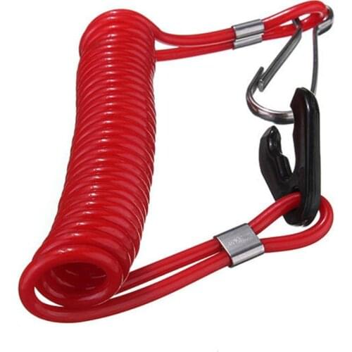 1 Pc Boat Motor Kill Stop Switch & Safety Tether Lanyard For Yamaha Outboard Motor Parts Accessories
