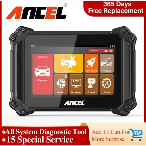 ANCEL V6 All System OBD2 Auto Scanner EPB BMS TPMS SRS SAS Automotive Scanner Professional Car Diagnostic Tool Free Shipping