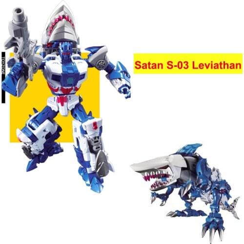 Free Shipping! TFC TOYS Satan S-03 Leviathan Figure Satan Combiner Shipping with Box New In Stock
