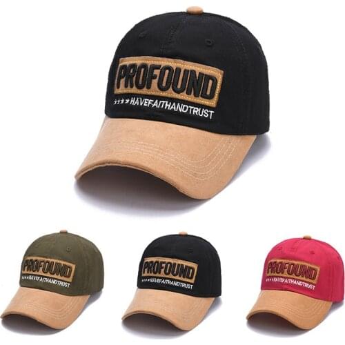 New High Quality Unisex Cotton Snapback Cap 3D Letters Embroidery Mens Curved Brim Baseball Cap Fashion Hip Hop Outdoor Sun Hats