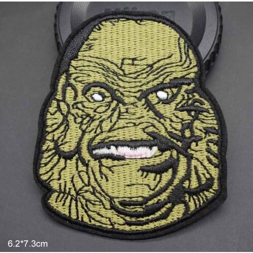 Skull Mummy Monster Iron on Embroidered Cloth Patch For Clothing Clothes Jeans Tshirt Hat Purse Clothes Wholesale