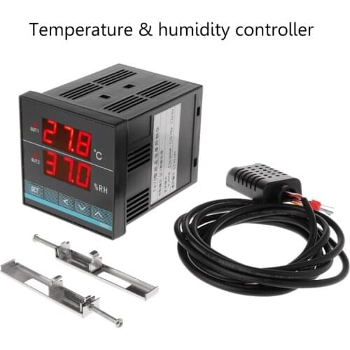 203F Digital Humidity & Temperature Controller Thermostat Hygrometer Regulator
