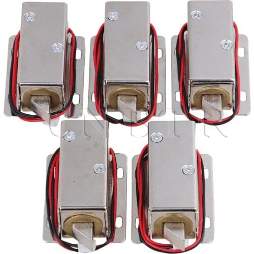 CNBTR 5 x TFS-A22 Luggage Door Electric Assembly Solenoid Lock Tongue Right 24V