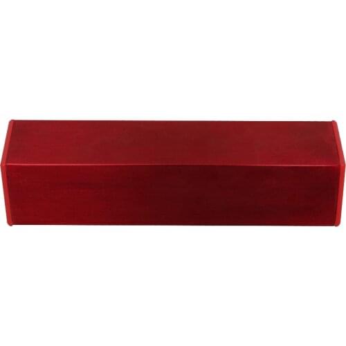 Wood Hand Shaker Percussion Instrument Sand Shaker Beads Music Red