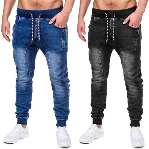 Jeans for men slim fit pants classic 2019 jeans male denim jeans Designer Trousers Casual skinny Straight Elasticity pants