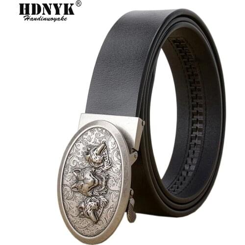 HAN DI NUO YA KE Mens Automatic Belts