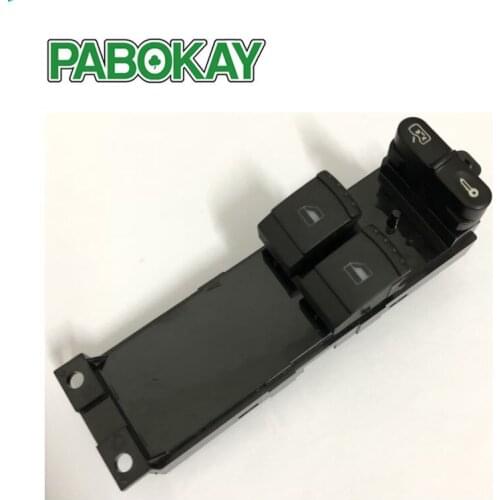 Master Chrome Window Control Switch Button For Volkswagen VW Bora Golf MK 4 Seat Leon 1 Toledo 2 Passat B5 3B/3BG 1J3 959 857A