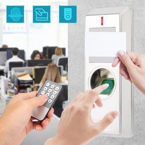 Metal IP66 Waterproof Fingerprint Access Controller Door Access System 125KHZ ID Card Reader High Quality