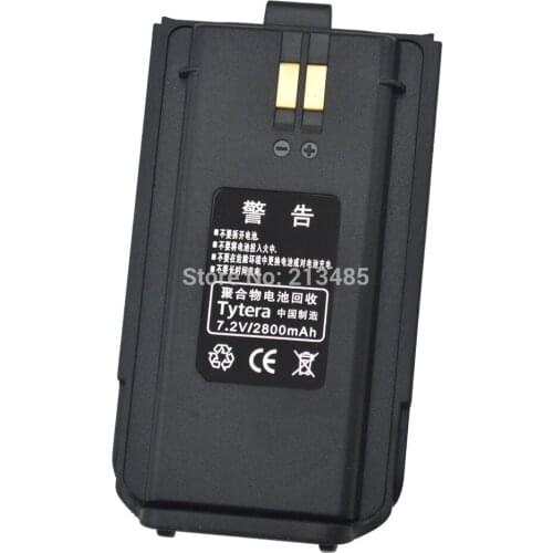 Tytera MD-280 7.2V 2800mAh Li-ion Rechargeable Battery Pack Exclusively for TYT Tytera MD-280 DMR Digital Portable Two-way Radio