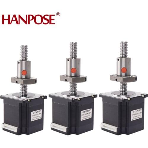 Nema motor NEMA23 126N.cm-200mm length motor de passo nema23 12v stepper motor linear desk for 3D printer accessories