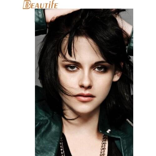Custom Kristen Stewart Cloth Silk Fabric poster Home Decoration Wall Art New Cloth Silk Fabric wall poster print