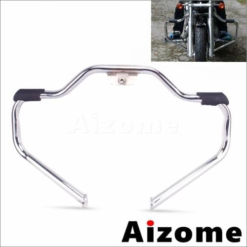 Chrome Motorcycel Front Engine Guard Steel Highway Crash Bar For Harley Softail Deluxe Sport Glide Street Bob Fat Boy 2018-2020