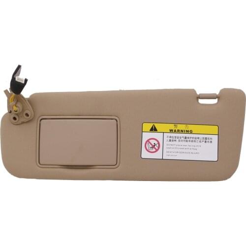 For HYUNDAI sonata NF NFC Sun visor Sunshade assembly Beige 85201-0R300V2 85202-0R300V2