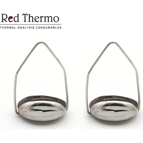 100µL Platinum sample pans for PN:952018.906 TA Q500 / Q50/TGA 2950/2050 Thermal analysis crucibles Red Thermo1pc/lot