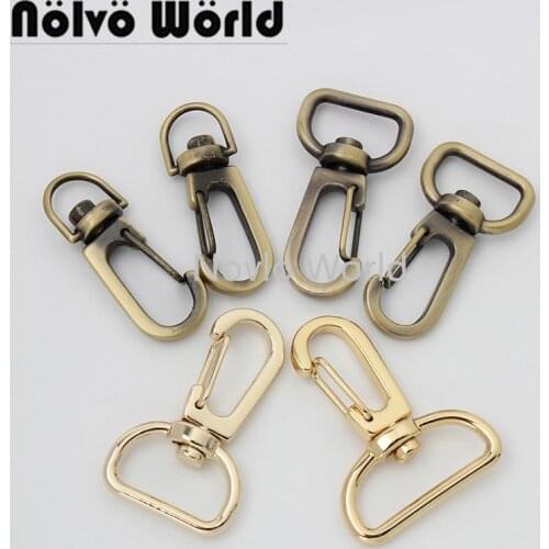 Nolvo World 5-20-100pcs 19mm 26mm 4 colors gold snap hook high quality wholesale custom cheap snap hook swivel