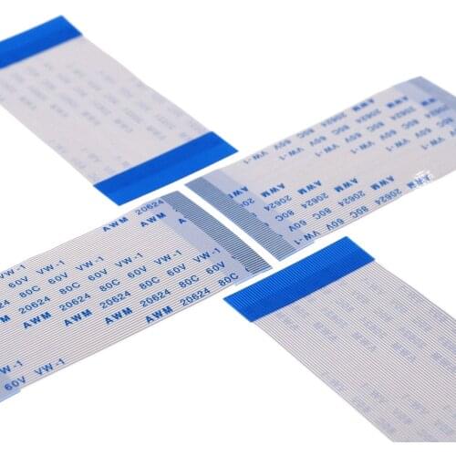 5 pcs FFC FPC Jumper Flexible flat cable 60 PIN 0.5 mm pitch Same Sides Length 60 mm 80 100 120 150 200 250 300 400 500 1500 mm