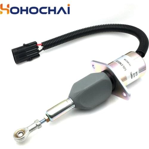 Fuel Shutdown Solenoid Valve 3928161 3930234 3964624 SA-4335-24 SOL22024 For Cummins 6ct 8.3 Komatsu 12V/24V