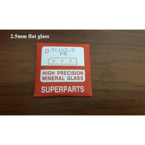 Hot 2.5 MM Polished Extra White Grade Plane Round Transparent Mineral Glass